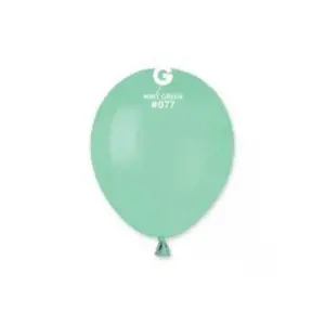 Balónek latexový MINI - 13 cm – Mint zelený 1 KS - SMART