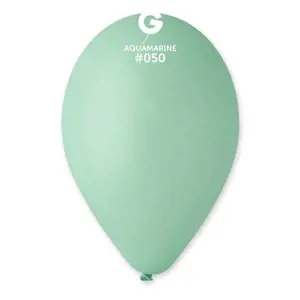 Balonky 100 ks azurové 26 cm pastelové - SMART