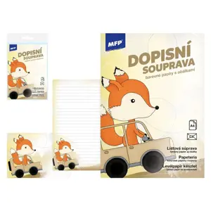 dopisní papír barevný LUX 5+10 (Liška) 5550325 - MFP Paper s.r.o.