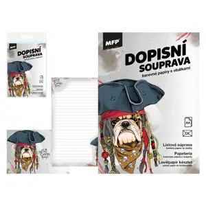 dopisní papír barevný LUX 5+10 (Pirát) 5550324 - MFP Paper s.r.o.