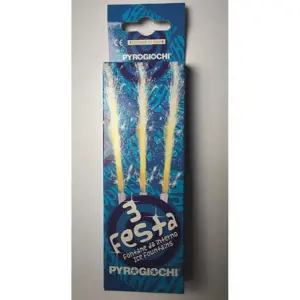 Fontána na dort bílá 3ks Pyrogiochi - Pyrogiochi