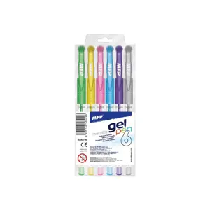 gelové pero set METALIC 6 ks GM1038 6000795 - MFP Paper s.r.o.