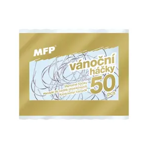 háčky vánoční 50ks 8885398 - MFP Paper s.r.o.