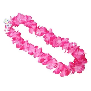 Havajský věnec cca 100 cm - RŮŽOVÝ - Hawaii - PartyDeco