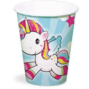 Kelímky Jednorožec - Little Unicorn 250ml / 8 ks - Folat