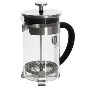 Konvička na čaj a kávu French Press 600 ml černá BERLINGERHAUS BH-1787 - BERLINGERHAUS