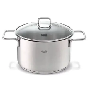 Nerezový hrnec Lubeck 2,1l 16cm s poklicí - Fissler