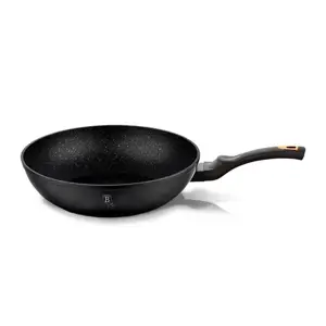 Pánev WOK s mramorovým povrchem 28 cm Black Rose Collection BERLINGERHAUS BH-1638 - BERLINGERHAUS