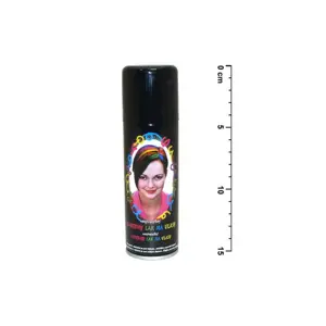 Produkt Party spray na vlasy černý - 125 ml -