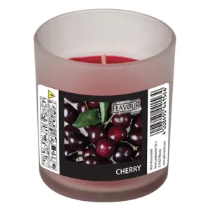 Vonná svíčka Cherry v matném skle Indro Vino - Gala Kerzen