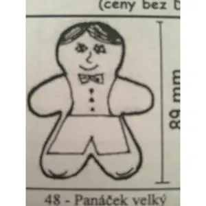 Vykrajovátko panáček velký - Felcman