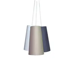 Estila Designová závěsná lampa Tricolor