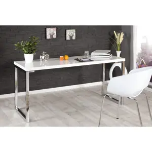 Estila Luxusní elegantní psací stůl White Desk bílý