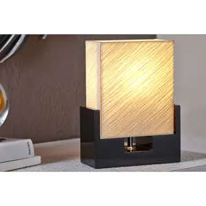 Estila Moderní jedinečná stolní lampa Twilight oranžová