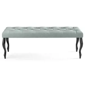 Lavice CHESTERFIELD 100x40 cm Mátová