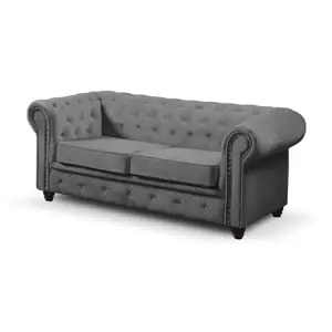 Produkt Pohovka Infinity Chesterfield II Tmavě šedá