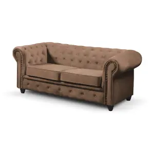 Rozkládací pohovka Infinity Chesterfield II Béžová