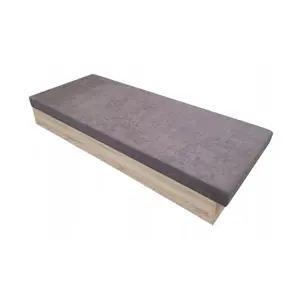 Válenda Silver C90 - 90x200 cm Tmavě modrá Panty vlevo Dub sonoma